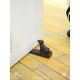 thumbnail video image 2 of Sungmor Tope de Puerta en Cuña de Hierro Fundido para Perros, Color Marrón Rústico, 1pza, 2 of 8