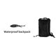 thumbnail video image 2 of AFISHTOUR Mochila de Motocicleta, Mochila Impermeable de 25L con Correas Ajustables en el Pecho y la Cintura (Negra), 2 of 7