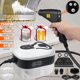 thumbnail video image 2 of EZBY Steam Limpiador, Vaporizador de Mano de Alta Presión de 2500W, Mango con Control Remoto Dual para Detalles de Autos, Cocina, Baño, Lechada y Azulejos, 2 of 12