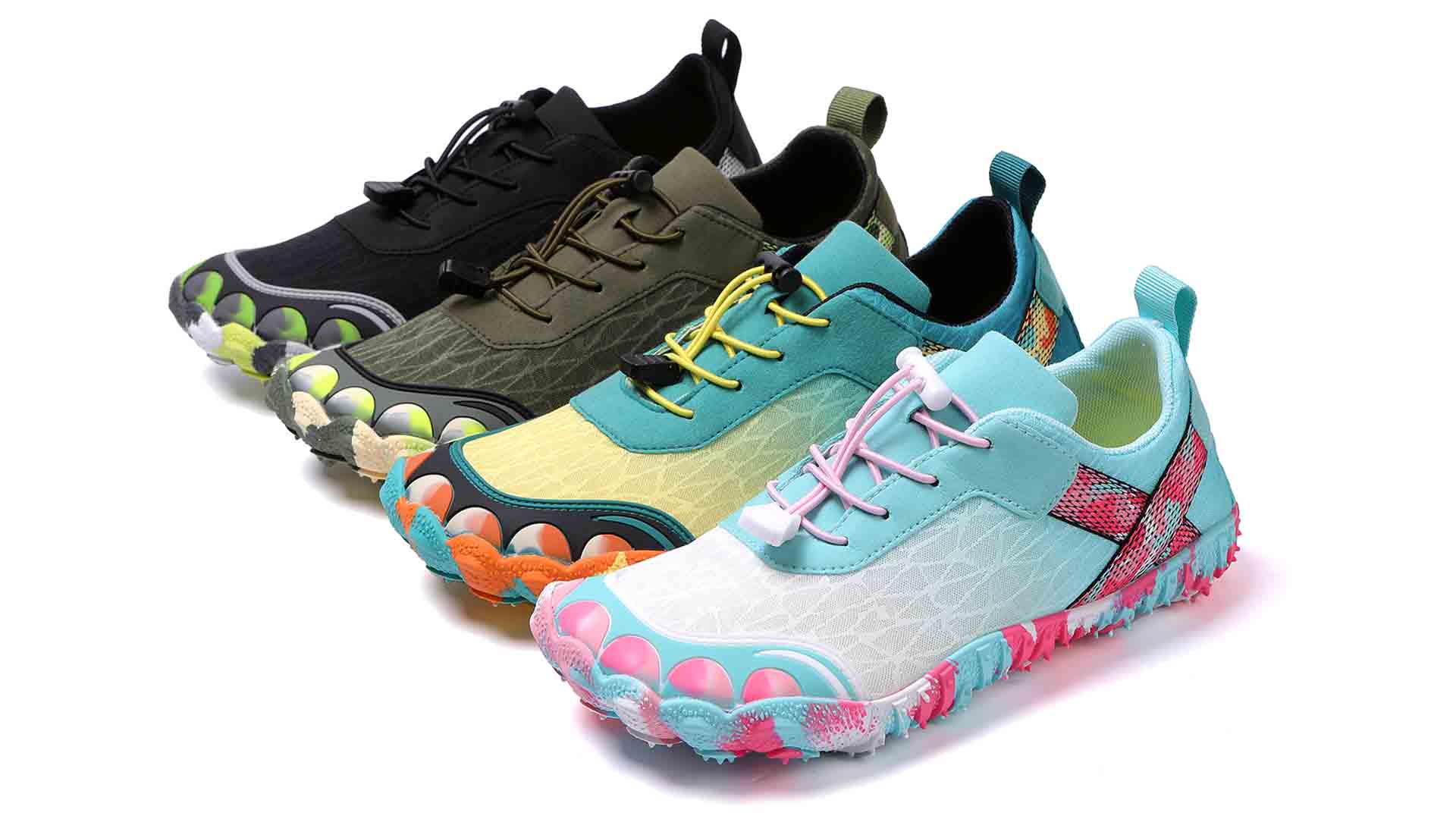 thumbnail video image 2 of NIFOFISE Zapatos Acuáticos para Hombre y Mujer de Secado Rápido Antideslizantes Duraderos para Senderismo, 2 of 7